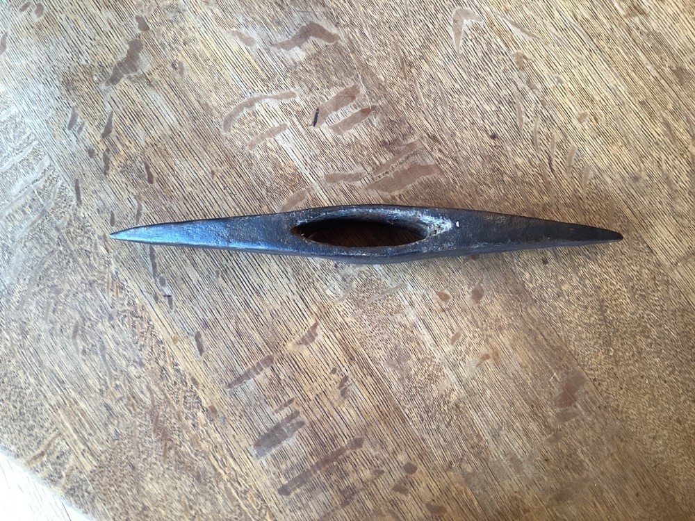 Antique Iron Miners Pick Head 13”