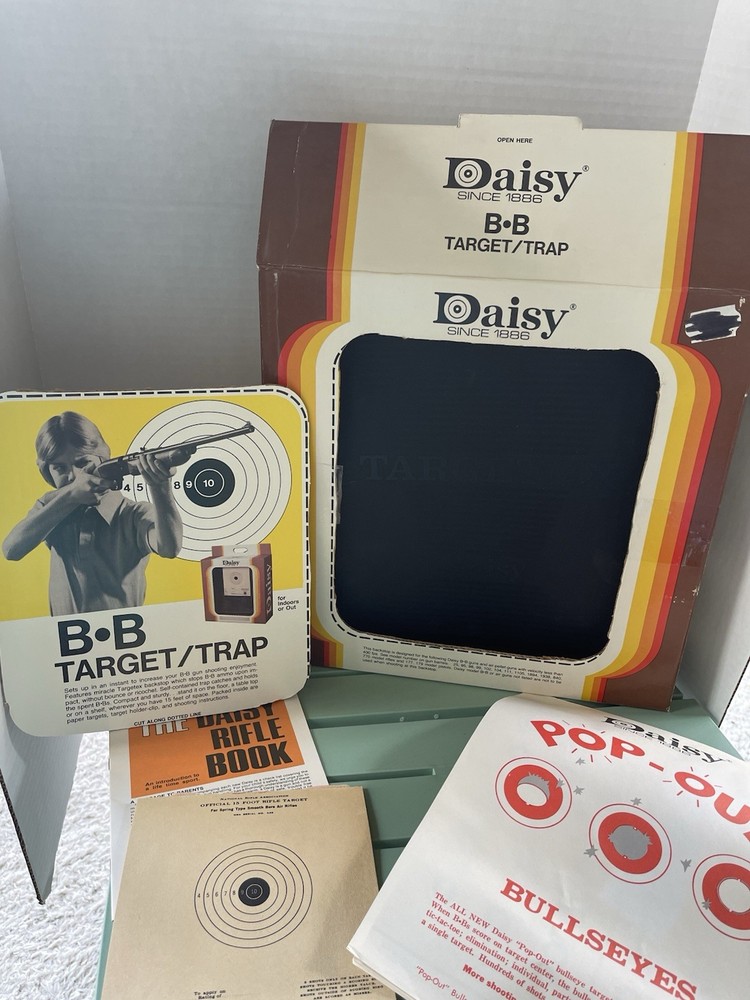 Vintage Daisy BB Target Trap In Box