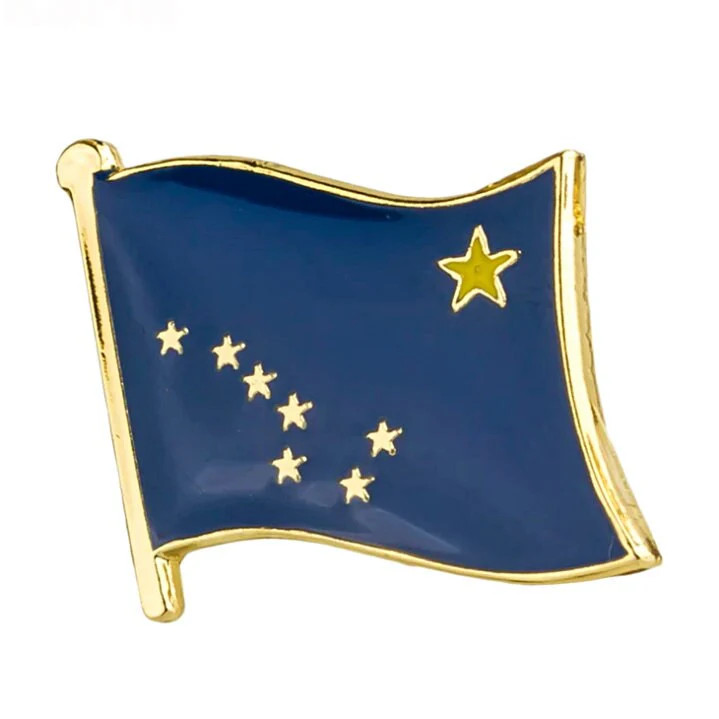 Alaska State Flag Lapel Pin