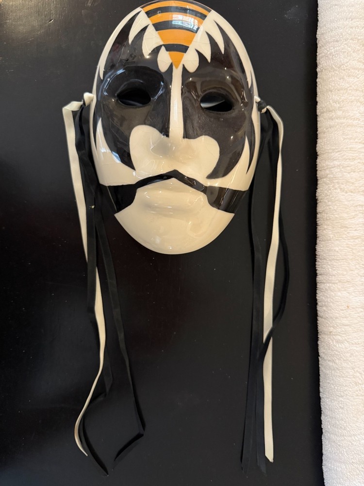 KISS: Gene Simmons Inspired Ceramic Mask 1980s