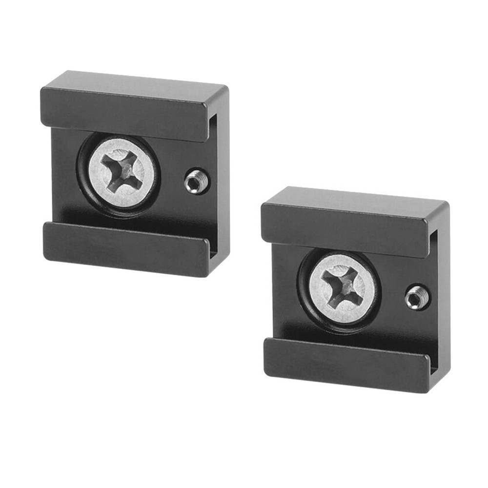 2 Pcs Mount for Camera Quick Release Cold Shoe Adapter Extension