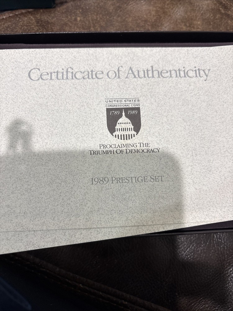 1989 U.S. Mint Prestige Proof Set