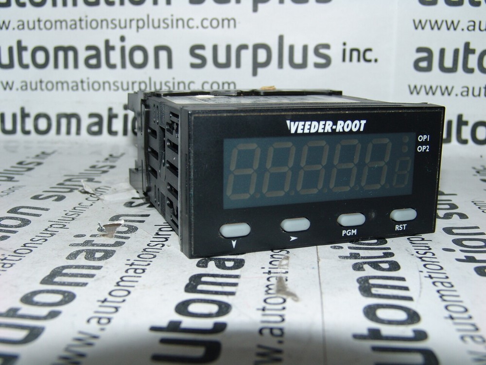 VEEDER-ROOT S628-50300 PROCESS METER w/ RELAY/LINEAR OUTPUTS QUANTITY!! WOW!!