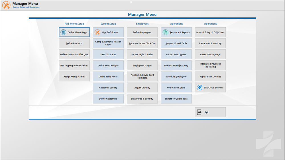 BPA All-In-One Restaurant POS & Delivery System