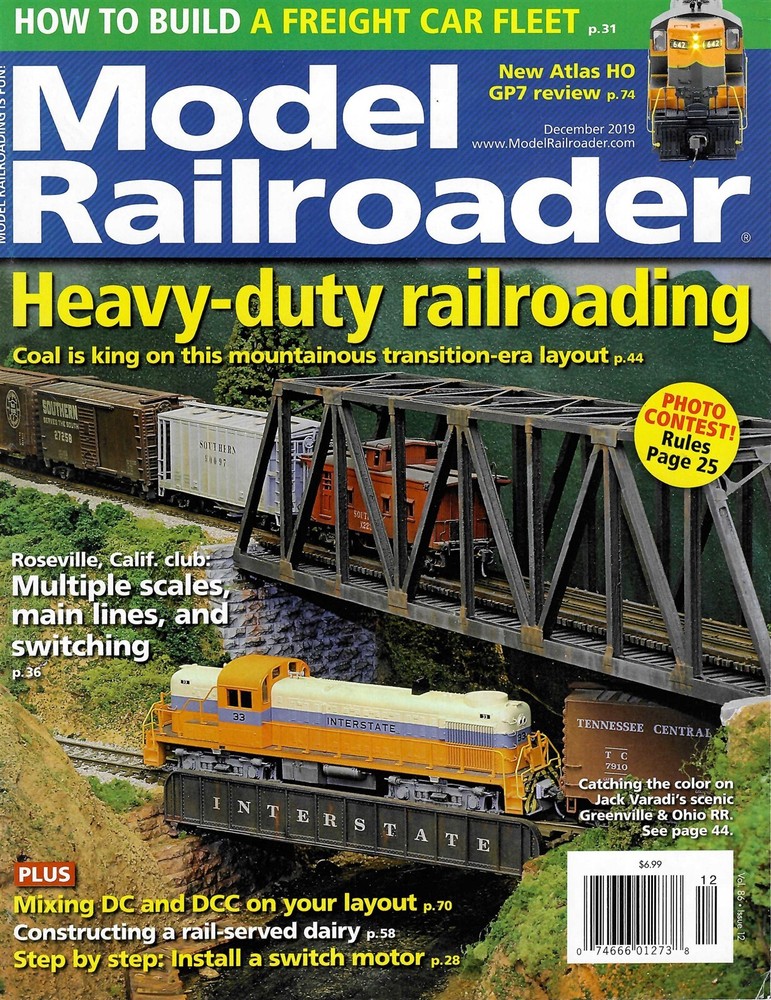 Model Railroader Magazine 2019 December