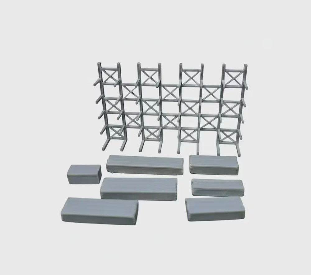 Z-Scale Modern Lumber Rack