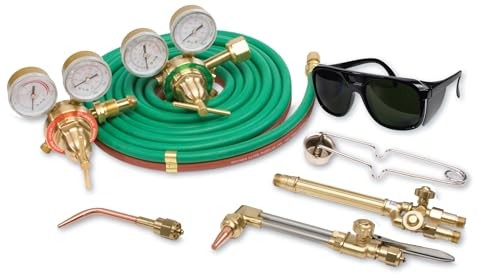 Complete Medium-Duty Cutting, Welding, and Heating Outfit, Oxy CGA 510