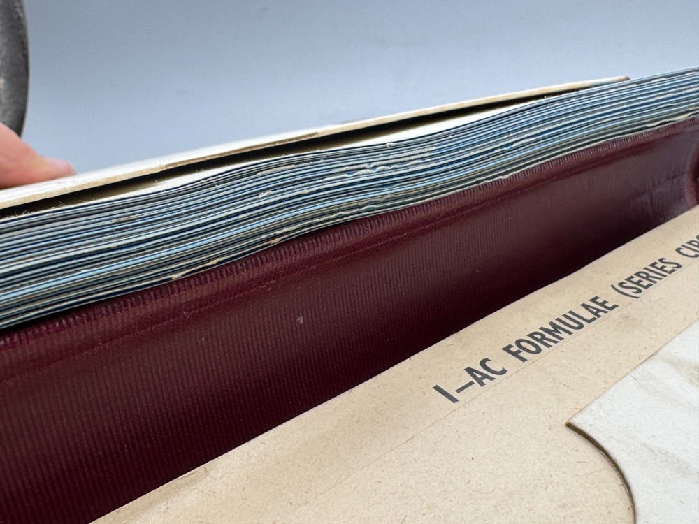 VINTAGE ELECTRICAL ENGINEERING TECHNICAL DATA BOOK HARDCOVER INDUSTRIAL REFERENC