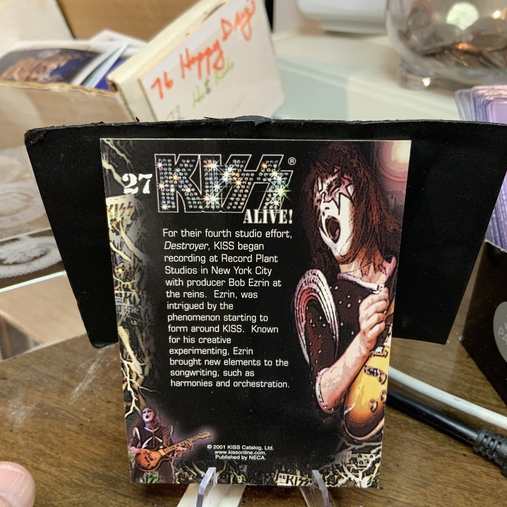 2001 Kiss Alive #27 - For Their Fourth Studio Effort