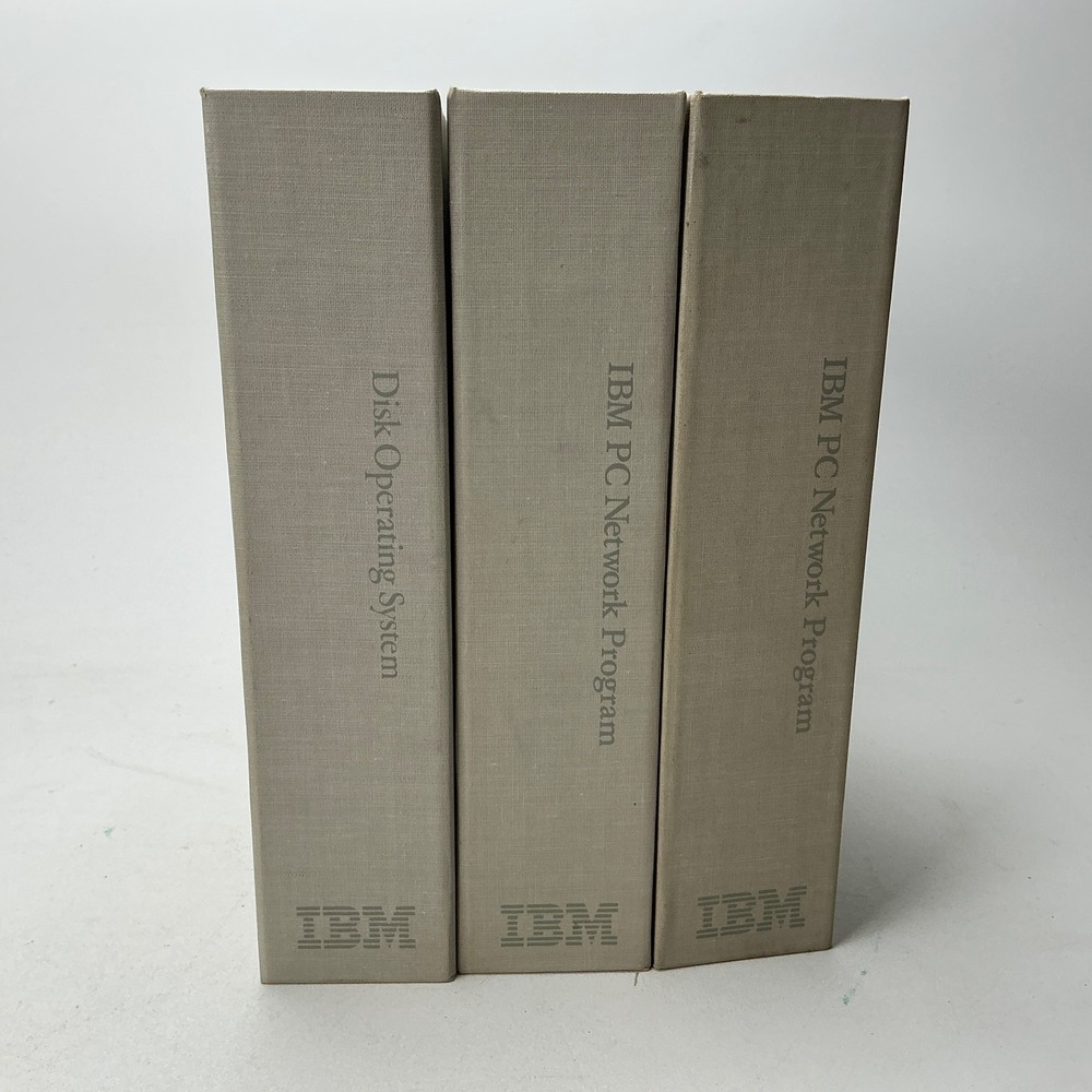 IBM Disk Operating System and PC Network Program Guides No Software