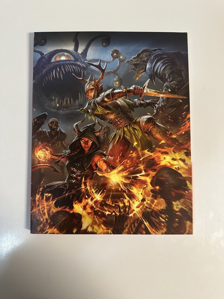 Folder With 40 Blank D&D Character Sheets
