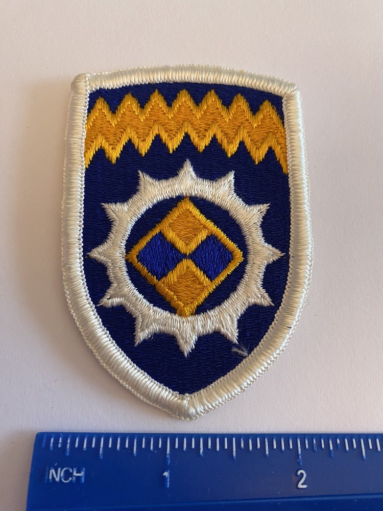 US Army Alaska Support Command Patch Full Color Patch INV5412