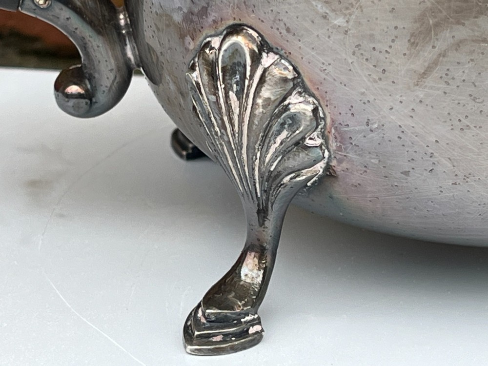 Antique Silver Plated Tea Pot.