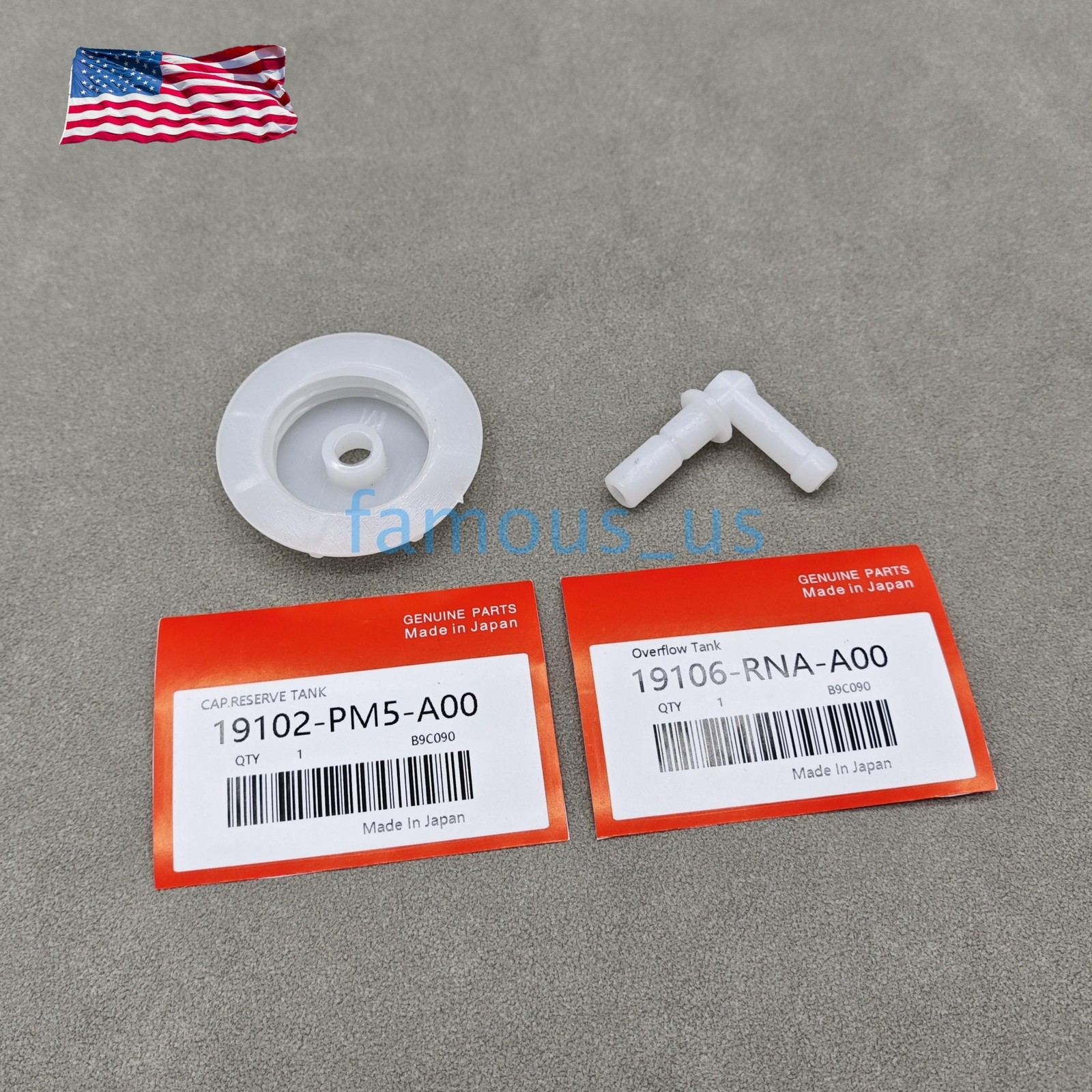 OEM 2" Radiator Coolant Reservoir Overflow Tank Cap For Honda Accord CRV US