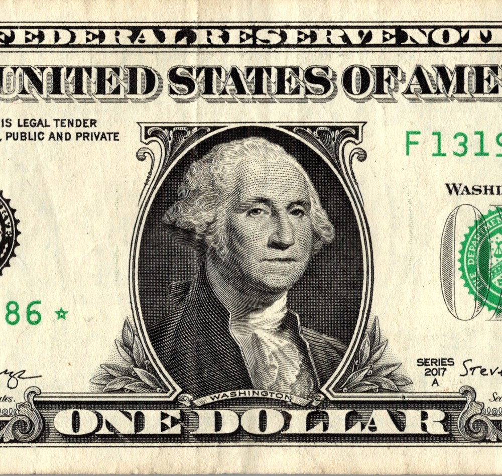 2017 F Star note Fancy Serial Number Regular Run