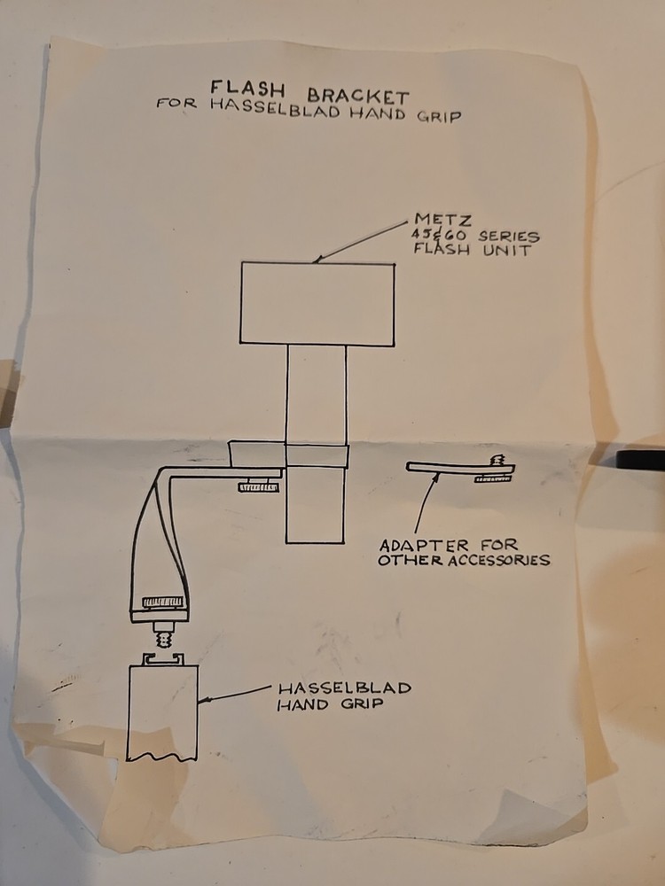 HASSELBLAD Flash Bracket Part And Accessory Adapter