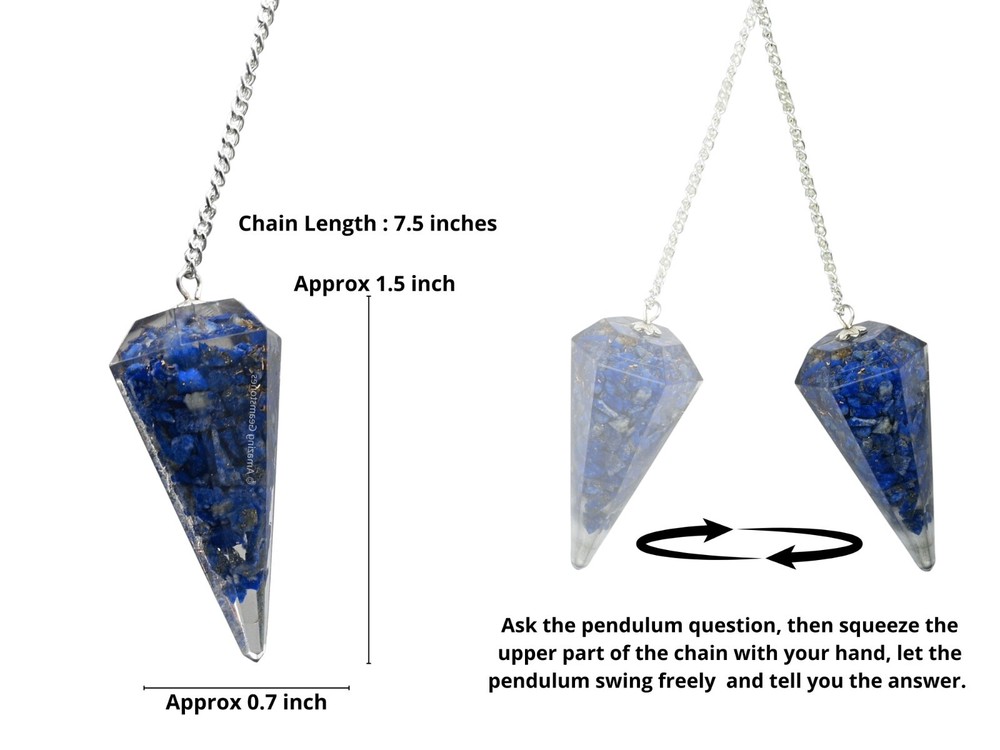 Lapis Lazuli Orgone Pendulum