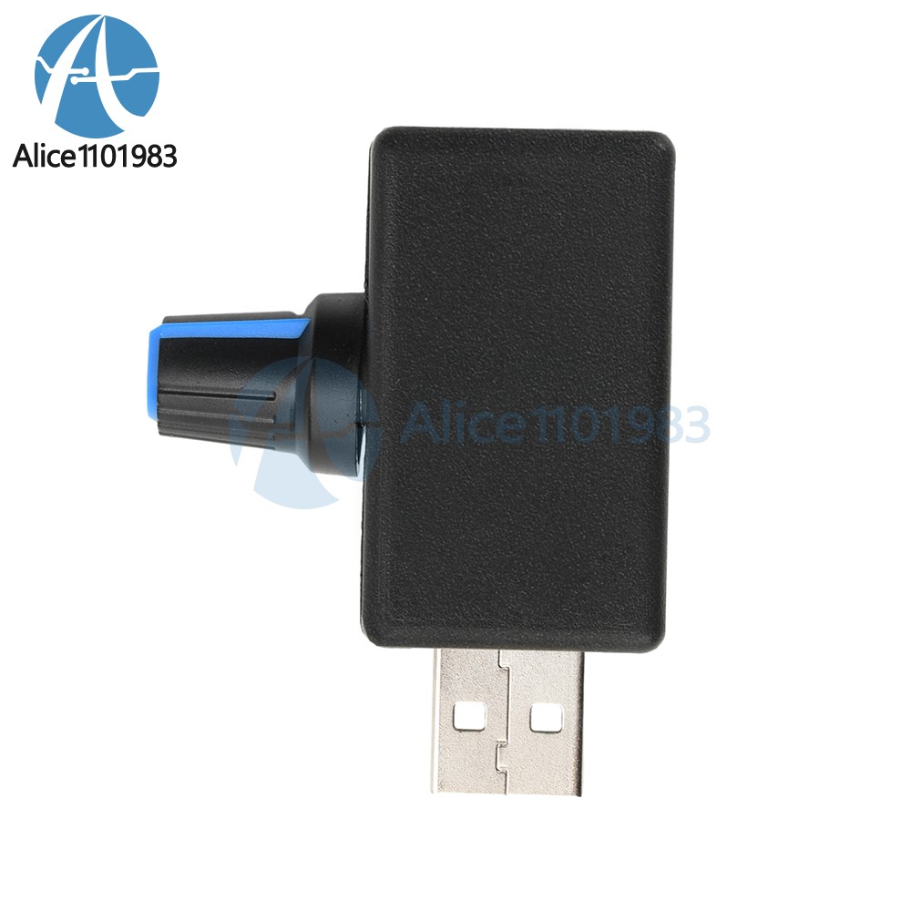 DC 4-12V 5W Mini USB Fan Speed Controller Adjustable Fan Speed Control Module