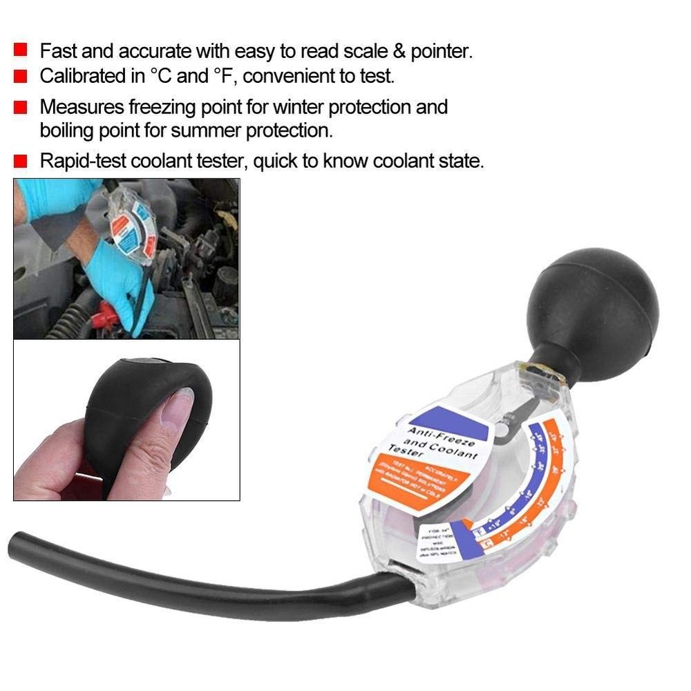 Anti-Freeze Coolant Tester Quality Dial Type Rapid-Test Densitometer