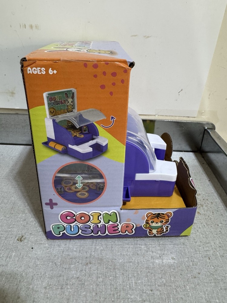NEW, COIN PUSHER TOY