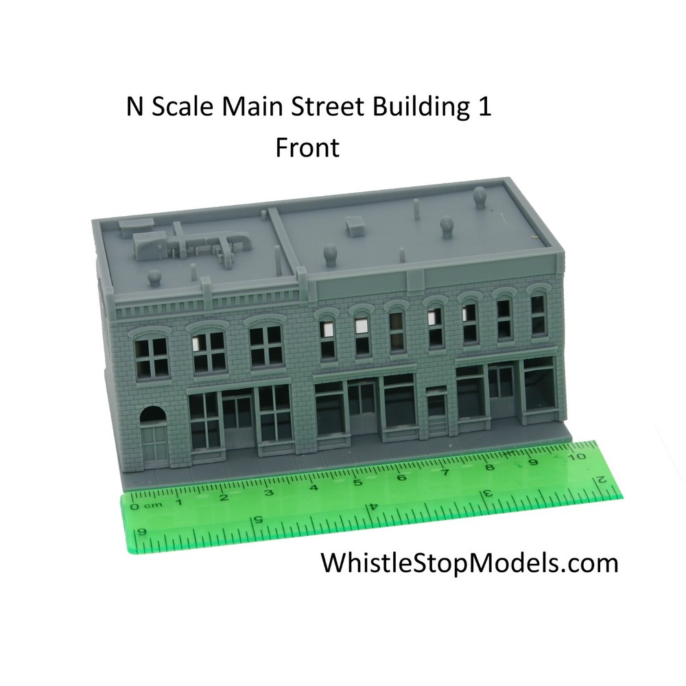 N Scale Main Street Building #1