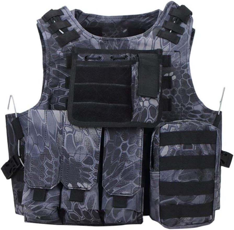 Versatile Assault Vest for Tactical Training - Comfortable and Flexible Design