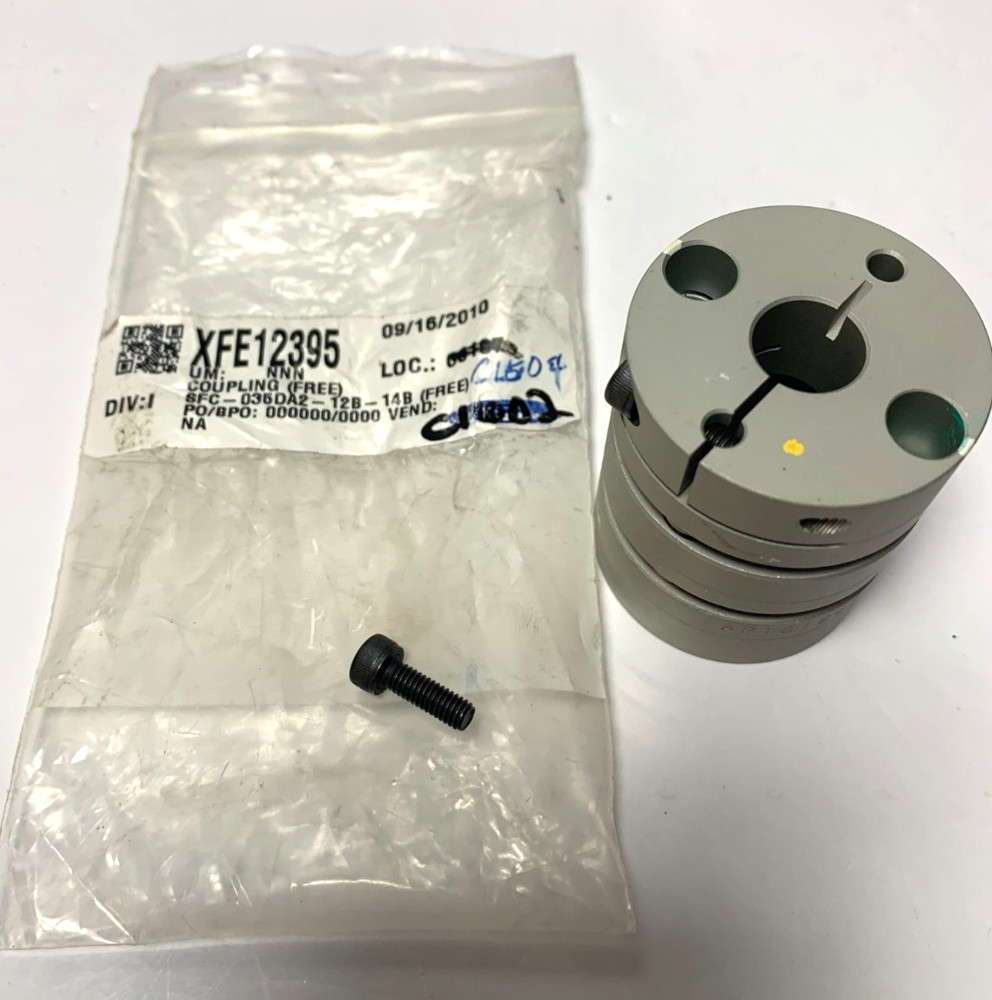 NEW! Miki Pulley SFC-035DA2-12B-14B Flexible Coupling