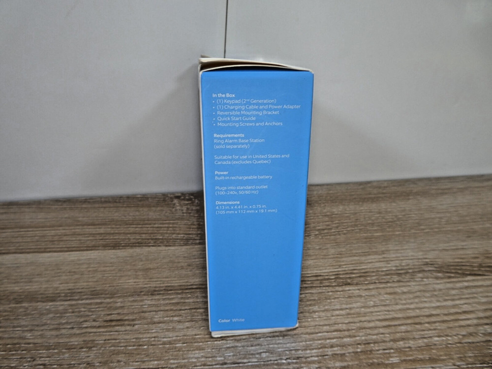 Ring Alarm Keypad (2nd Gen) White