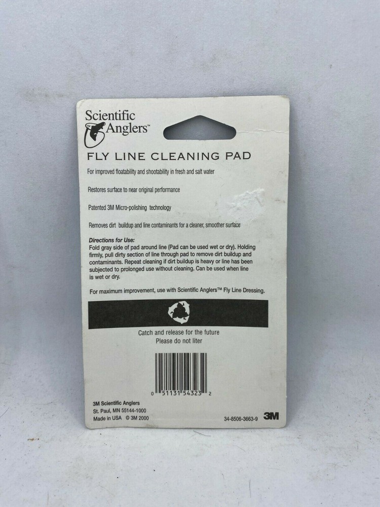 Scientific Anglers Fly Line Cleaning Pad