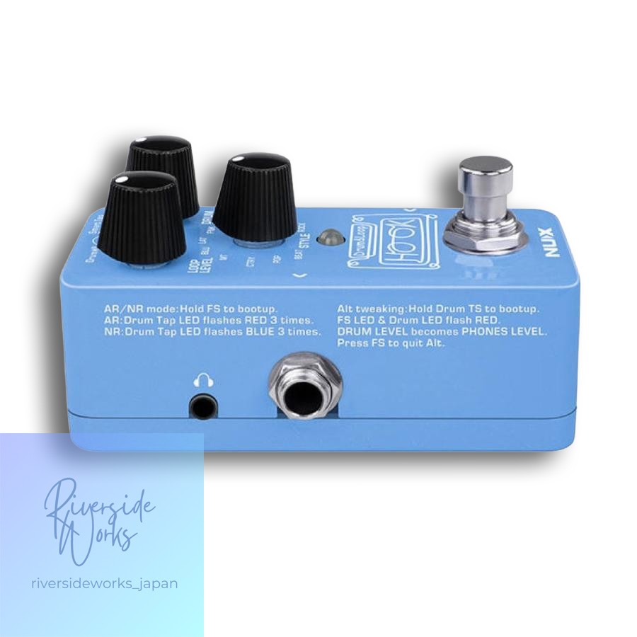 NUX NDL-3 HOOK Drum & Loop Guitar Effects Pedal Looper