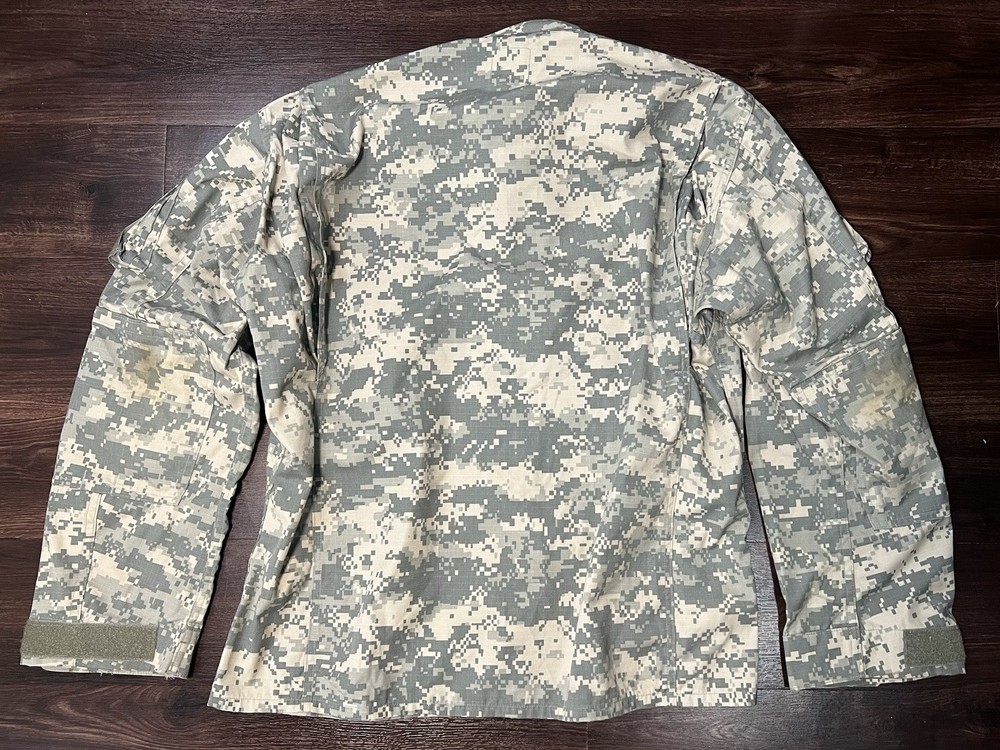 PROPPER INTERNATIONAL ACU COMBAT TOP LARGE REGULAR RIP STOP USED (C)