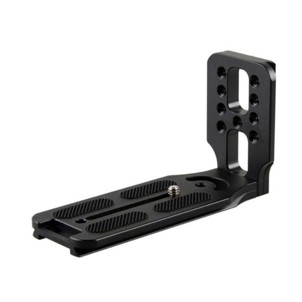 Aluminum 1/4 Screw Camera Quick Release L Plate Vertical Horizontal Bracket