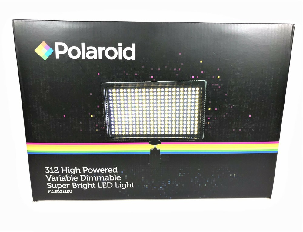 Polaroid 312 High Powered Variable Dimmable Super Bright LED Light