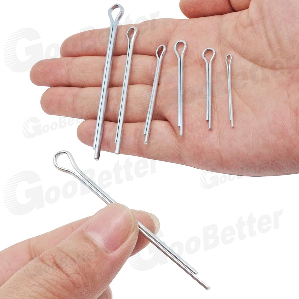 555pcs Cotter Pin Assortment Set Clip Key Fitting Tool Kit Securing Lock Pins