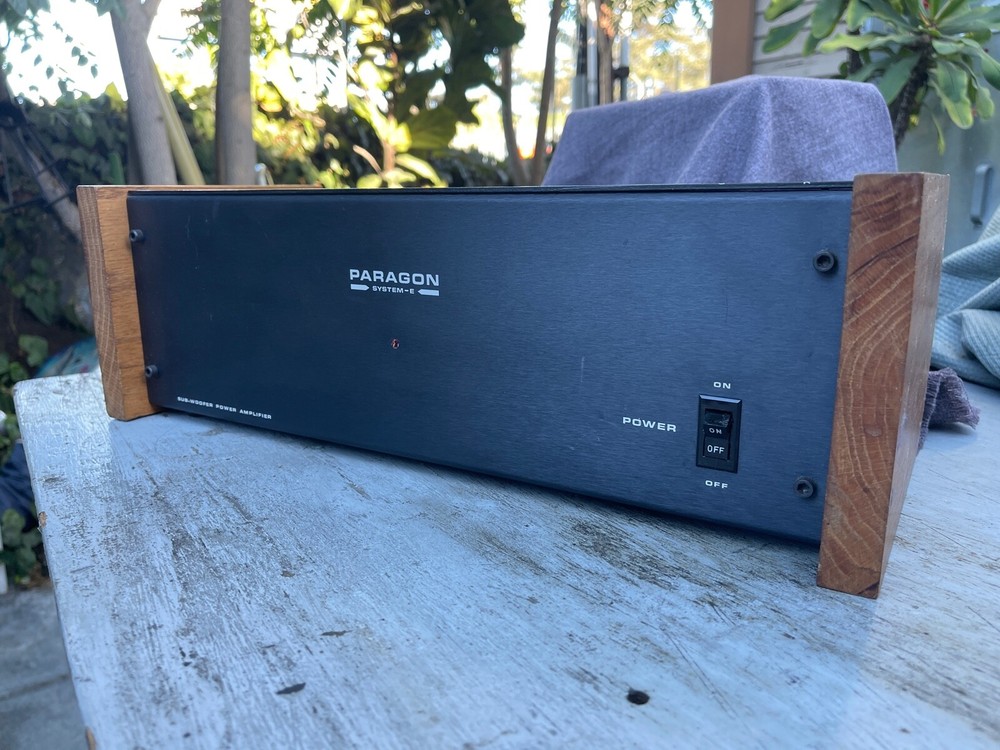 Paragon System-E Sub-Woofer Power Amplifier USA