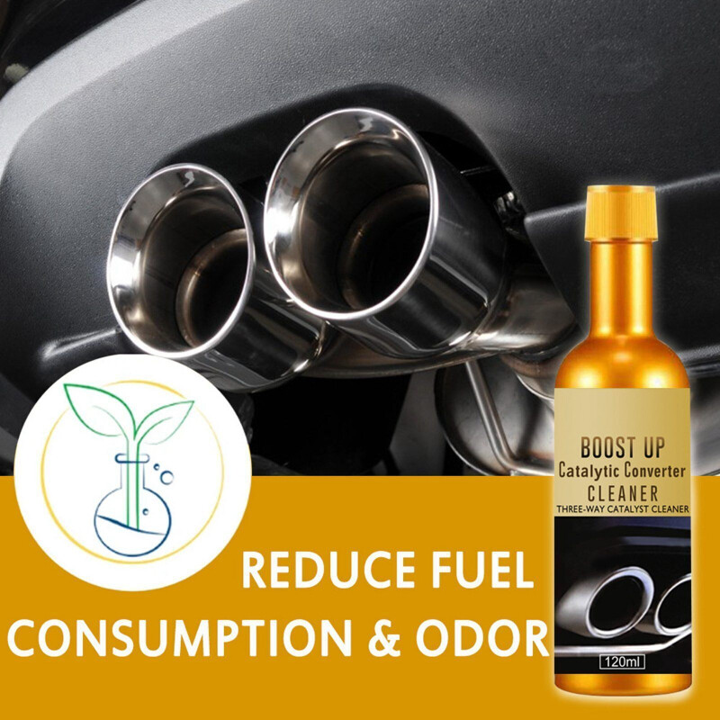 2PCS Boost Up Vehicle Engine Catalytic Converter Cleaner Cleaning Multipurpose