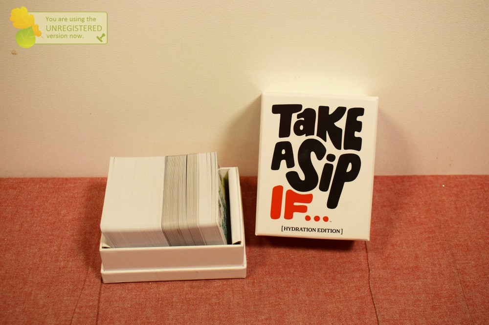 Take A Sip If... Card Game