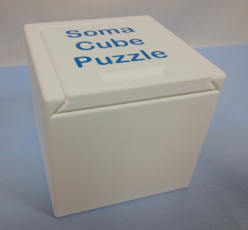 3-D Printed Soma Cube Puzzle