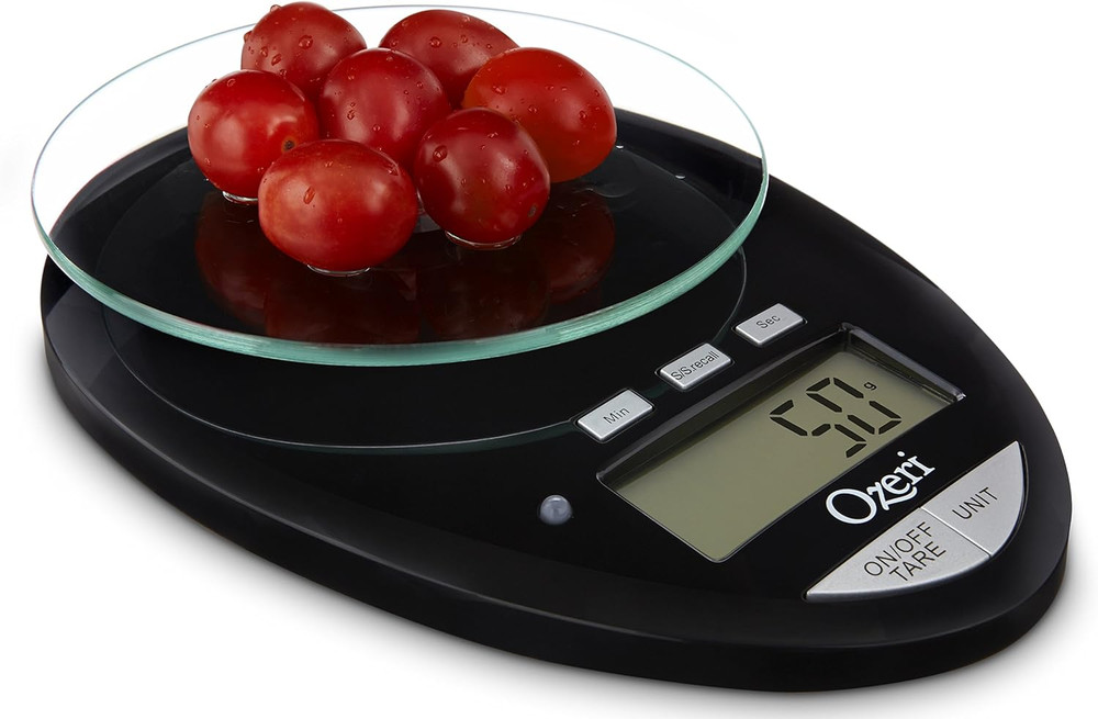 Pro II Digital Kitchen Scale with Removable Glass Platform and Countdown Kitchen