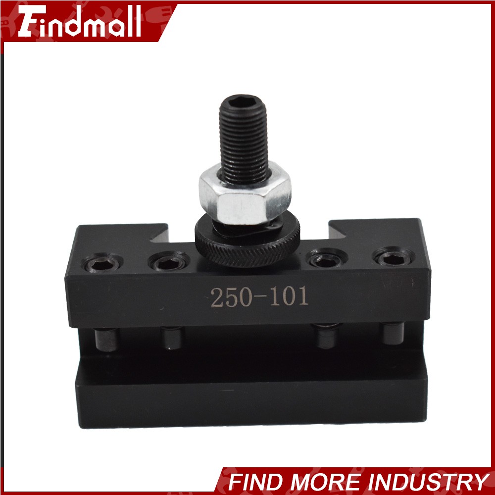 Findmall 2PCS AXA #1 Quick Change 250-101 Tool Post Turning & Facing Holder