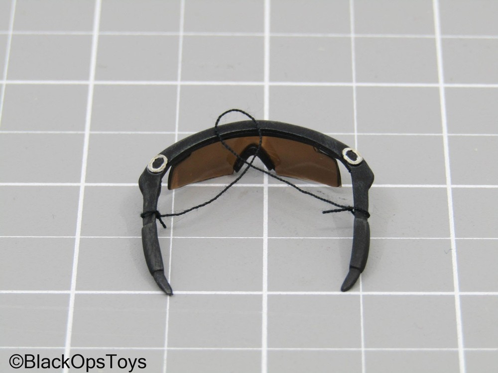 Bam 1/6 Scale Black Shooting Glasses