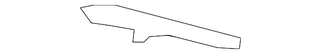 Genuine GM Passenger Side Quarter Lower Outer Panel Baffle 25807320