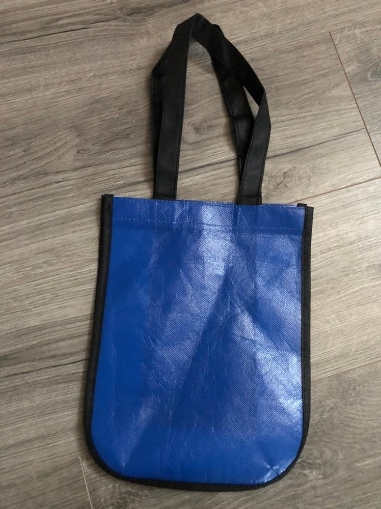 Boeing Development Programs Tote Recyclable Bag Blue 11" X 9" Used