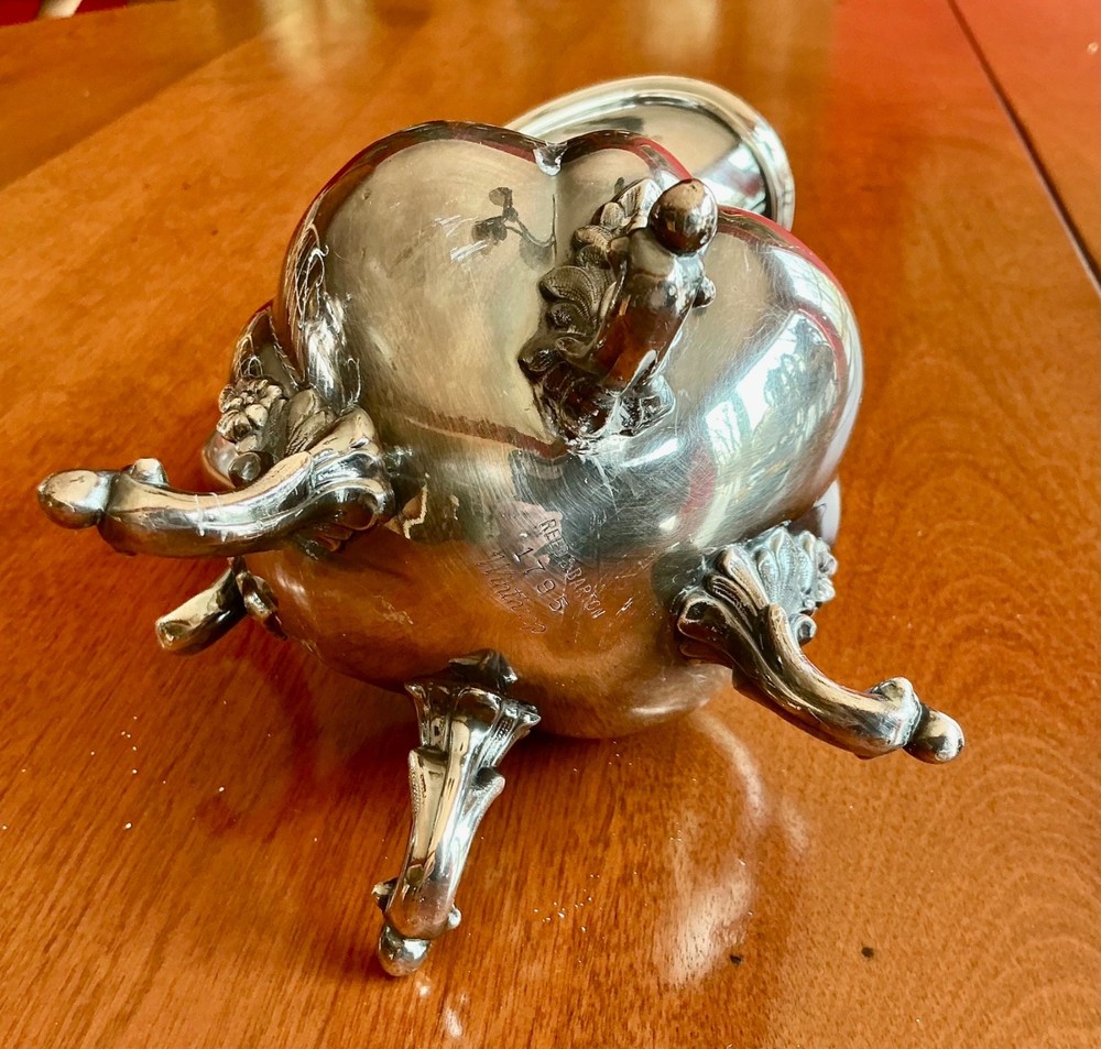 Vintage Reed & Barton Winthrop Silverplate Tea & Coffee Service, 4 Piece + Tray