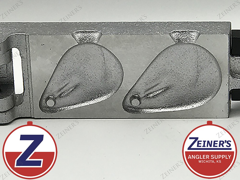 3343 New Do It No Snag Sinker Mold - 3 & 4 oz Combination