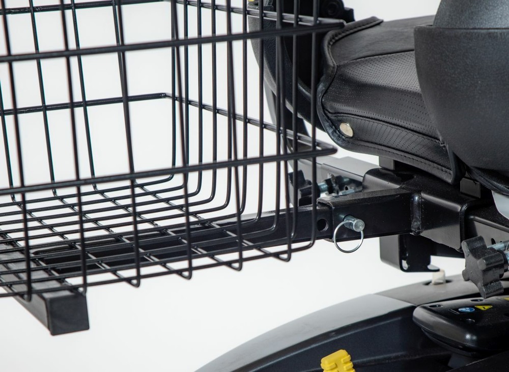 Rear Basket Accessory for Pride Mobility Scooter Sturdy Center-Support