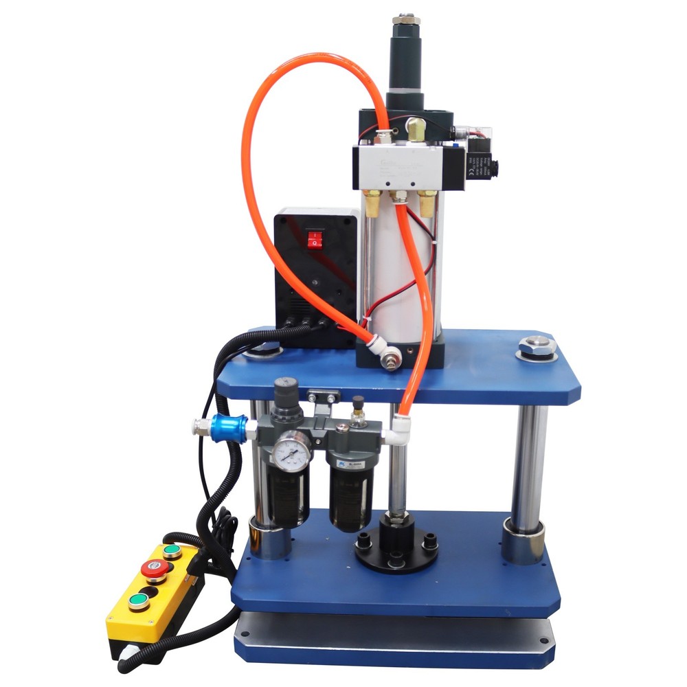 110V 1102lb/500kg Pneumatic Double-column Punch Press Machine with Controller