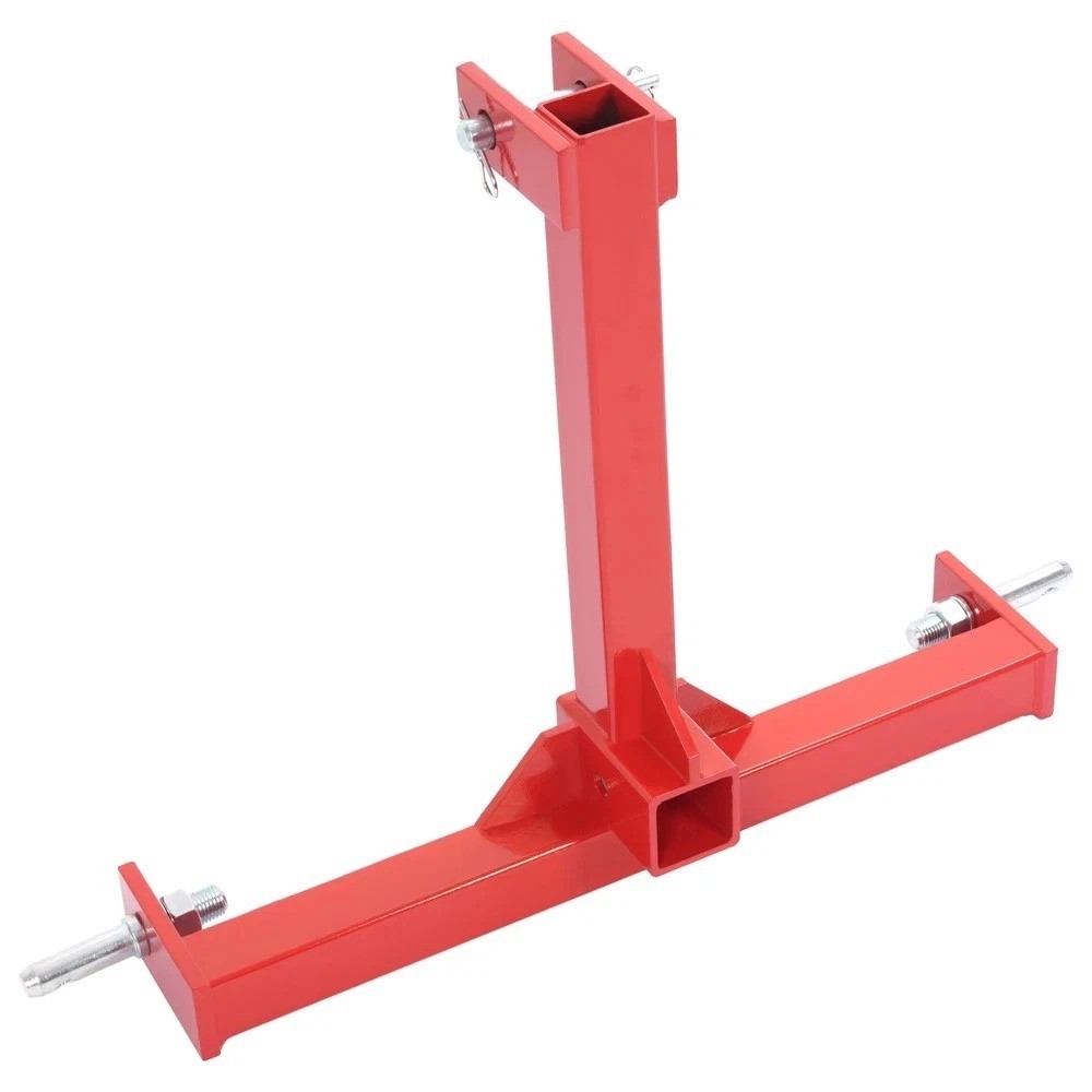 Category 1 Tractor Drawbar Adapter Trailer Hitch 3 Point 2" Receiver Attachment