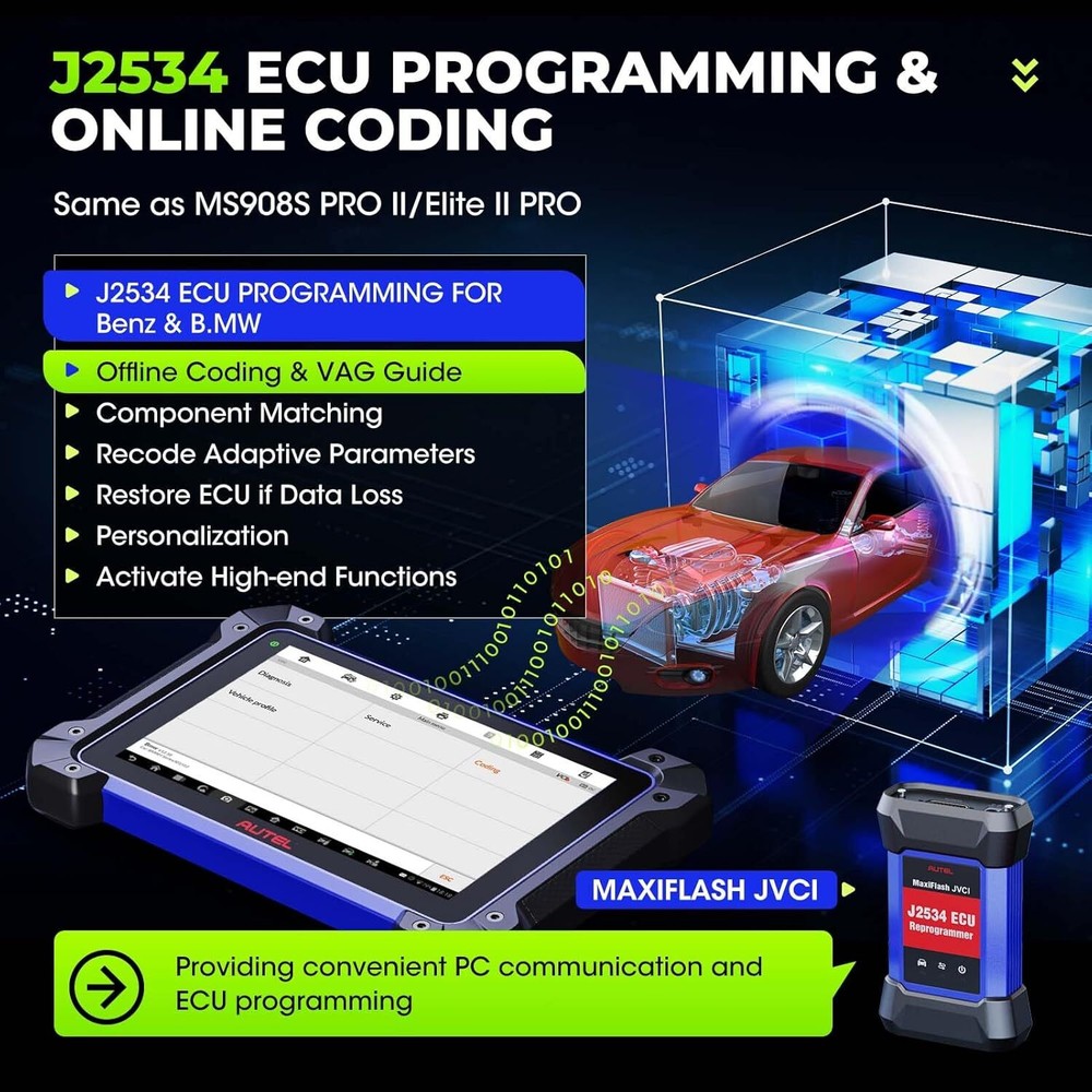 2025 Autel MaxiIM IM608 PRO II Kits IMMO Key Programming Diagnostic Scanner Tool