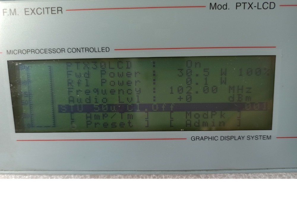 Broadcast FM Transmitter 30w In MPX - 88-108 Mhz - RVR